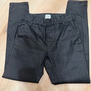 BEVY FLOG Women's Black Pinstripe Chinos